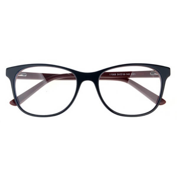 2021 Fashion Retro Acetate Eyeglass Frame High Quality Design