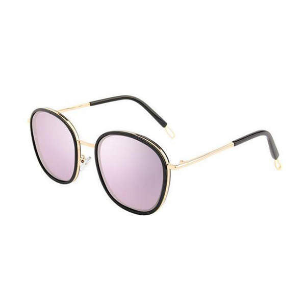 Good Model Design Acetate Frame Pink Fashion Round Sunglasses