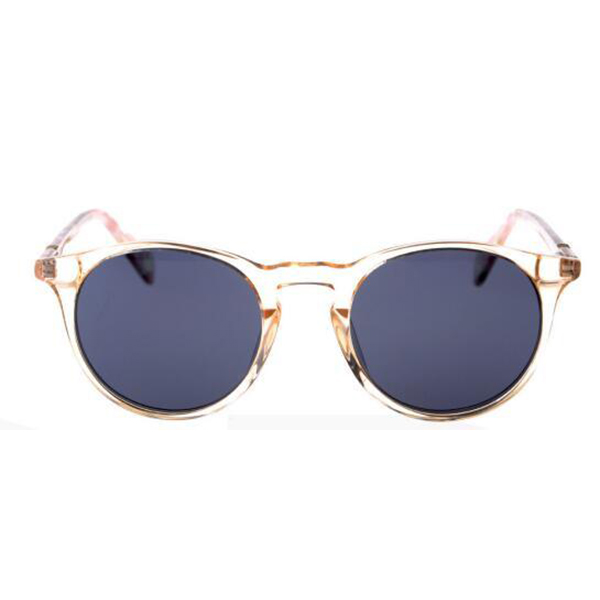 Hot Selling Product Round Transparent Acetate Frame Sunglasses