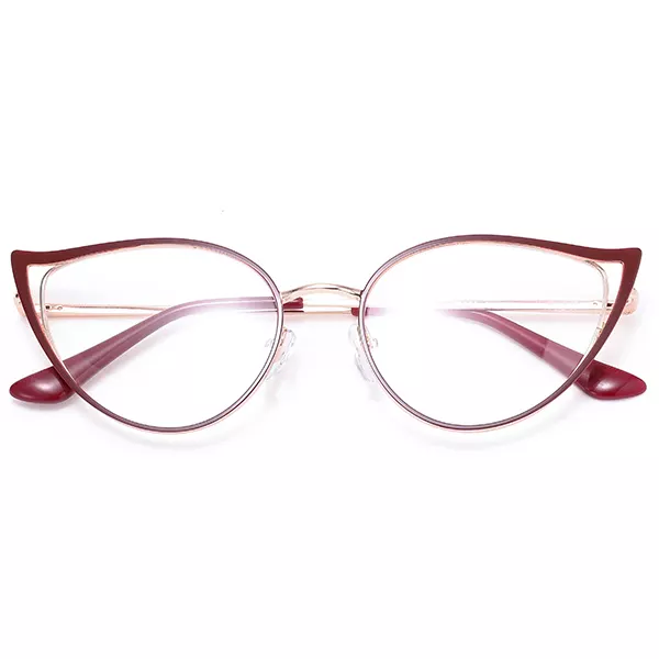 New Arrival Female Fashion Eyewears Metal Frames Hot Selling Spectacles