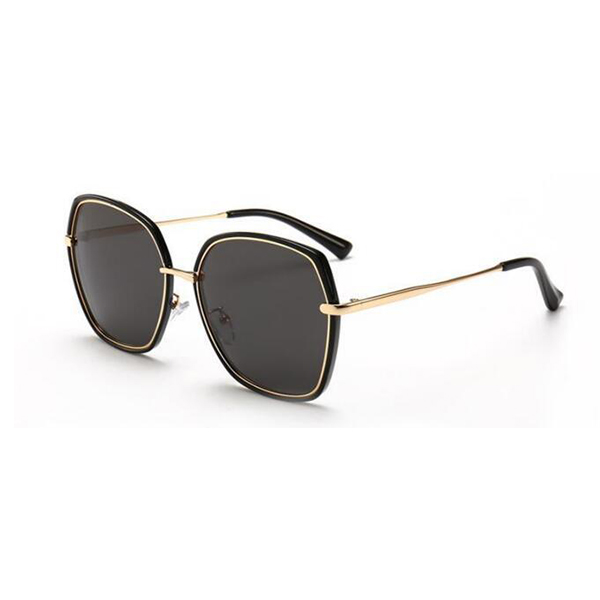 New Style Designer Acetate Frame Black UV400 Sunglasses