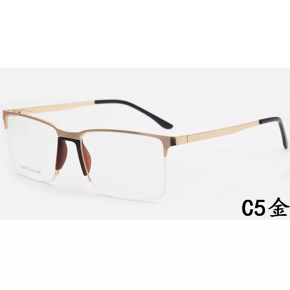 Metal Glasses Stainless Steel Glasses Glasses Men for Men Coating Lens Eyewear Glasses Women