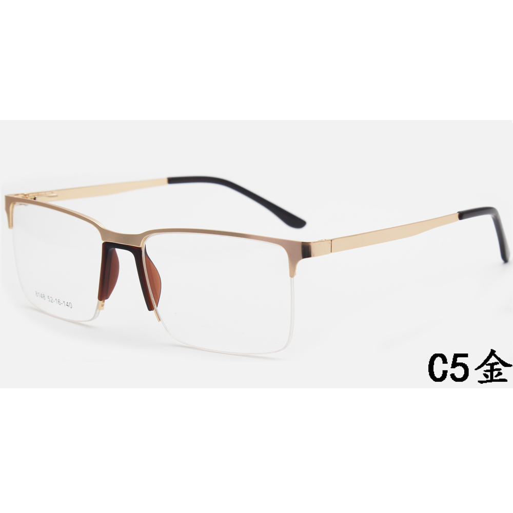 Metal Glasses Stainless Steel Glasses Glasses Men for Men Coating Lens Eyewear Glasses Women