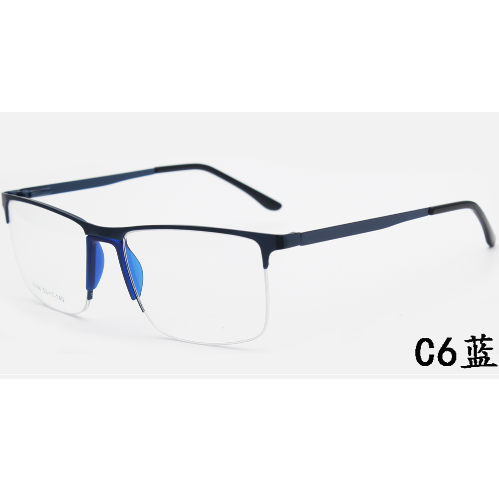 New Design Anti Blue Light Glasses Frames Men Women Optical Metal Glasses