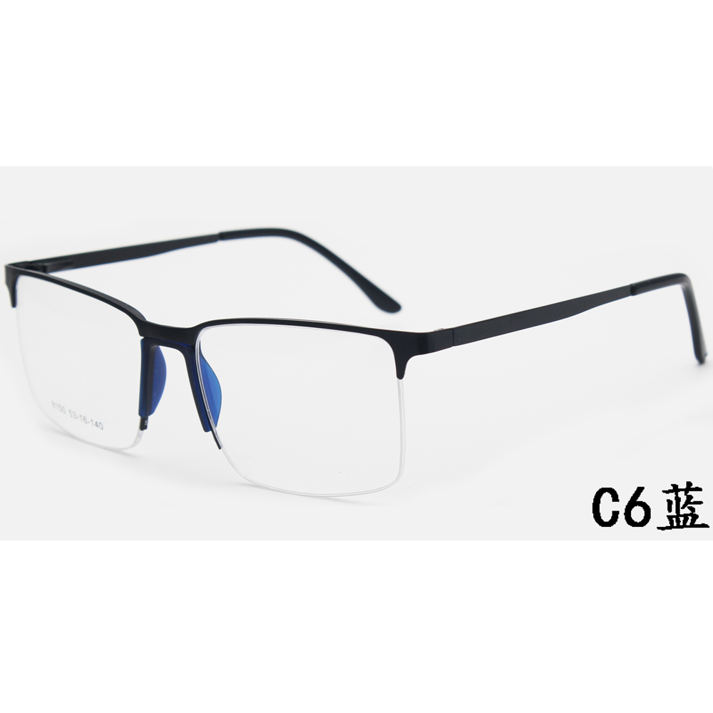 2021 Fashion Eyeglasses Metal Optical Glasses Injection Optical Frames Spectacles Eyewear