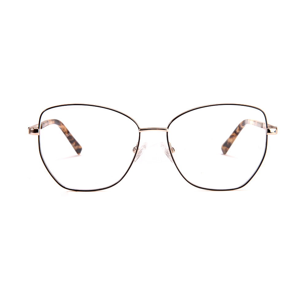 Classic Style Make Order Metal Red Optical Frame