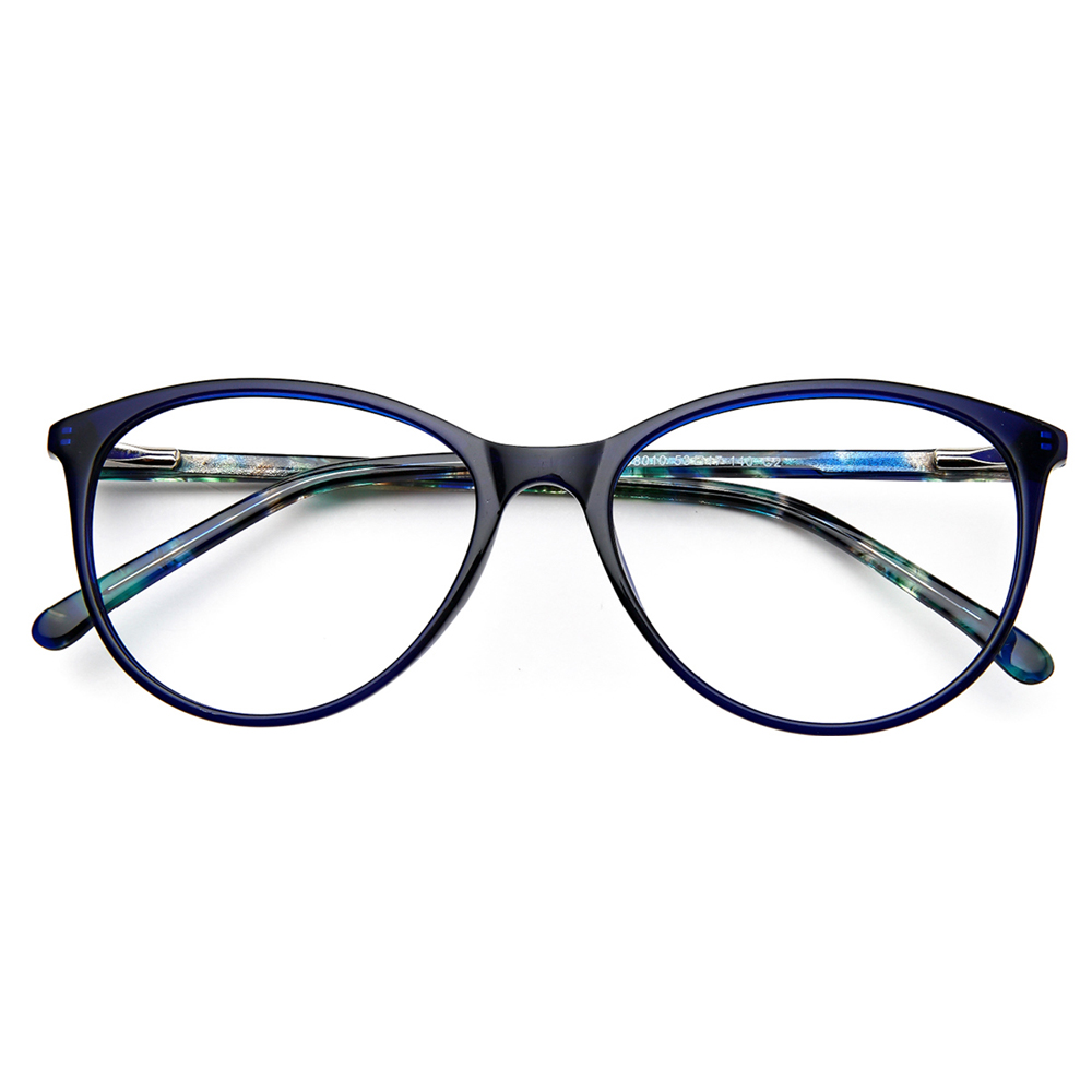 2021 Trendy OEM/ODM Blue Light Blocking Glasses Acetate Optical Frame for Women man Eyeglasses Frames