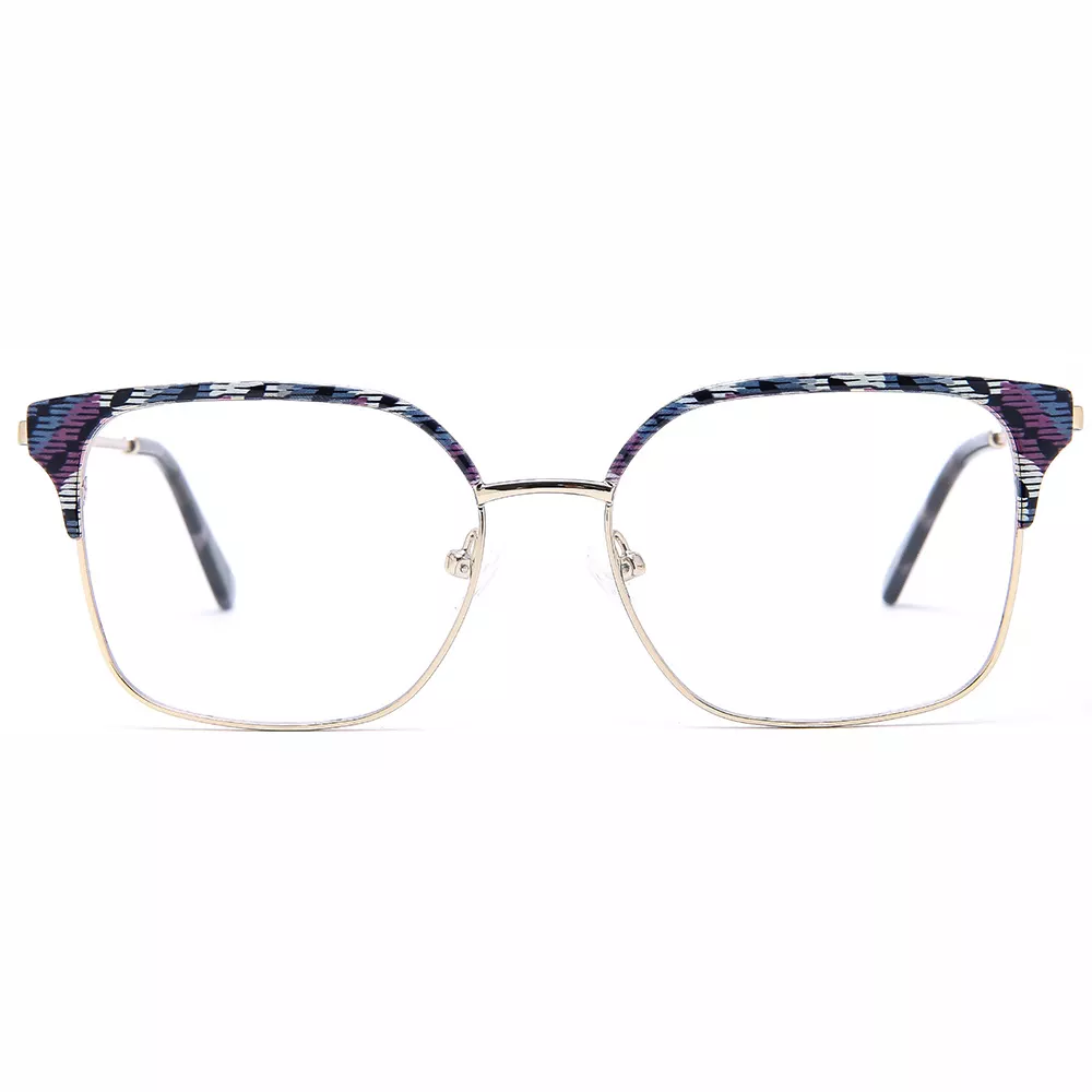 Metal Vintage Stainless Steel Spectacles Optical Frame for Unisex