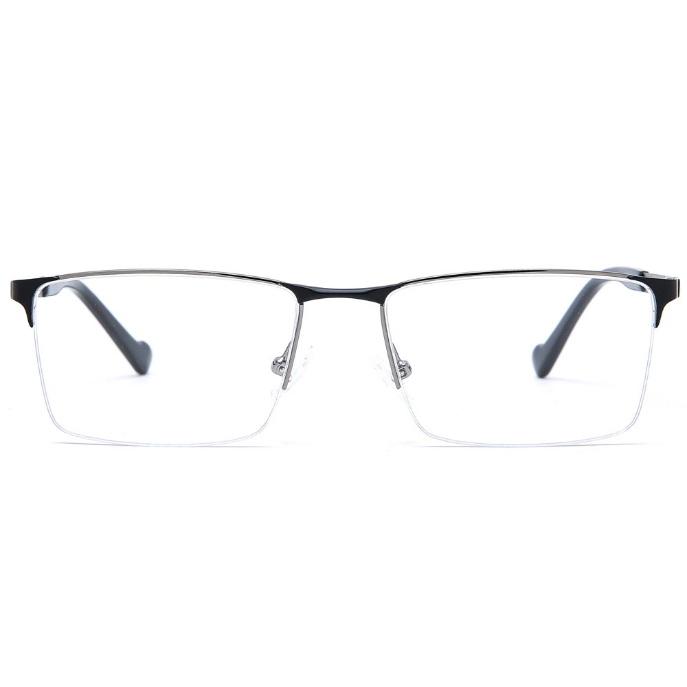 2021 Italy Design Anti Blue Light Glasses Frames Fashion Cheap Metal Eyeglasses Optical Women Eyewear