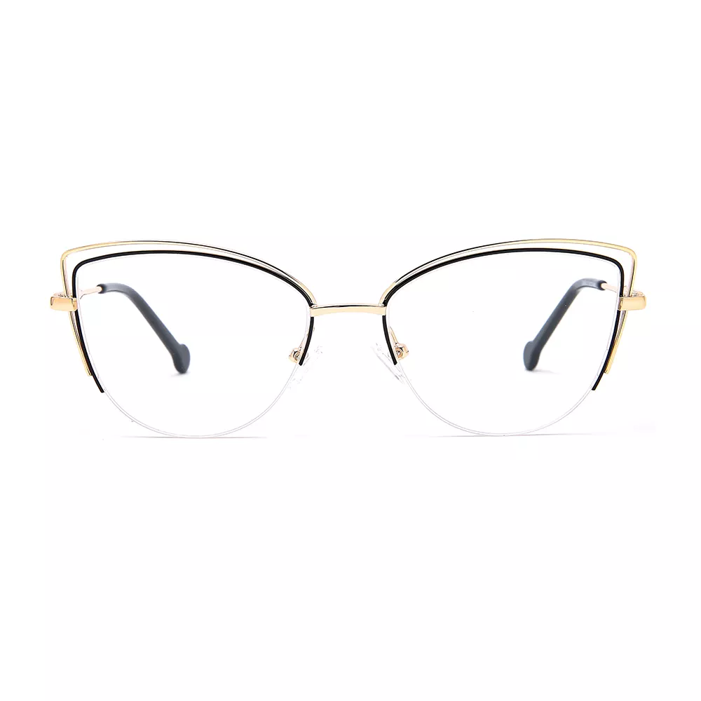 2021 metal eye optical frame computer glasses 2021