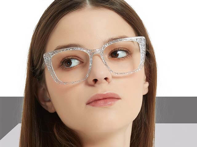 Acetate glasses frame