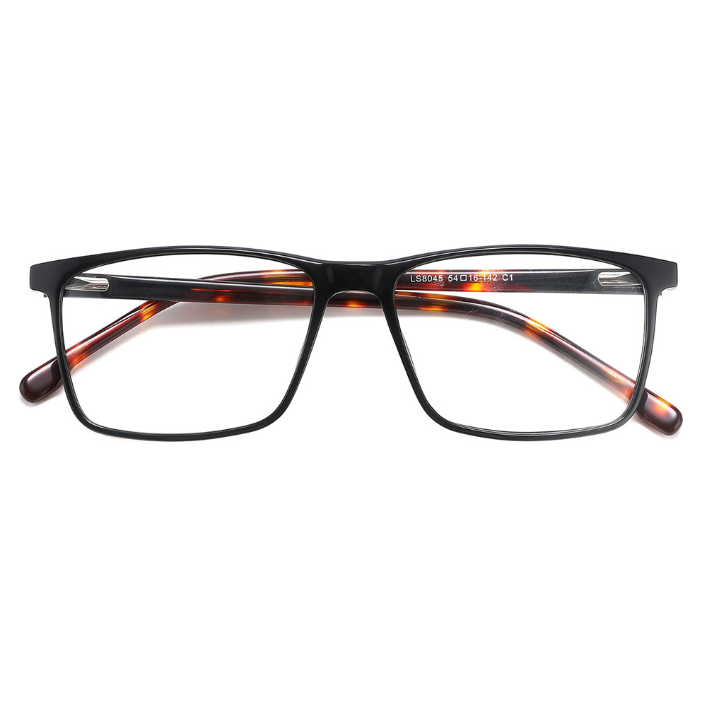 2022 Retro Square Acetate Eye Glasses