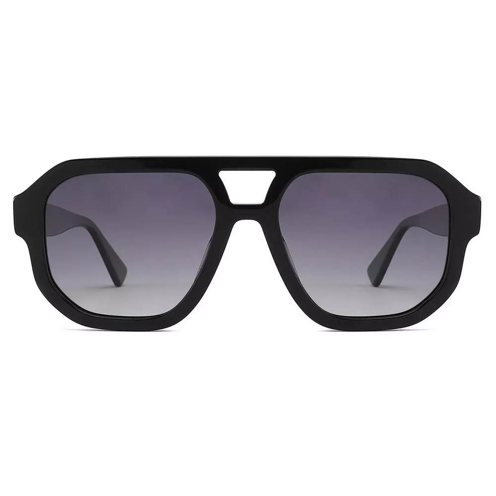 Women Rectangle Shades Glasses Female Vintage Big Frame