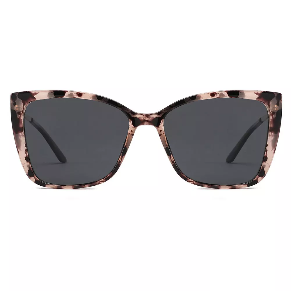 Trending Fashion Tr90 Sun Shades Vintage Oversizes Sunglasses