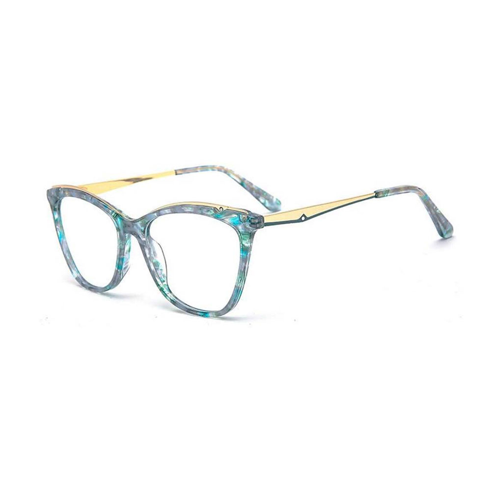 GD Customer Logo Fashion Style Lamination Acetate&Metal  Eyewear Optical Frames Eyeglasses frames