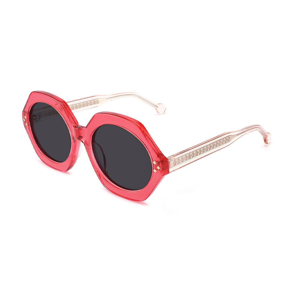 Gd Big Brand Same Design Style Men Women Ellipse  Acetate Sunglass Tac Lens Popular Sunglasses