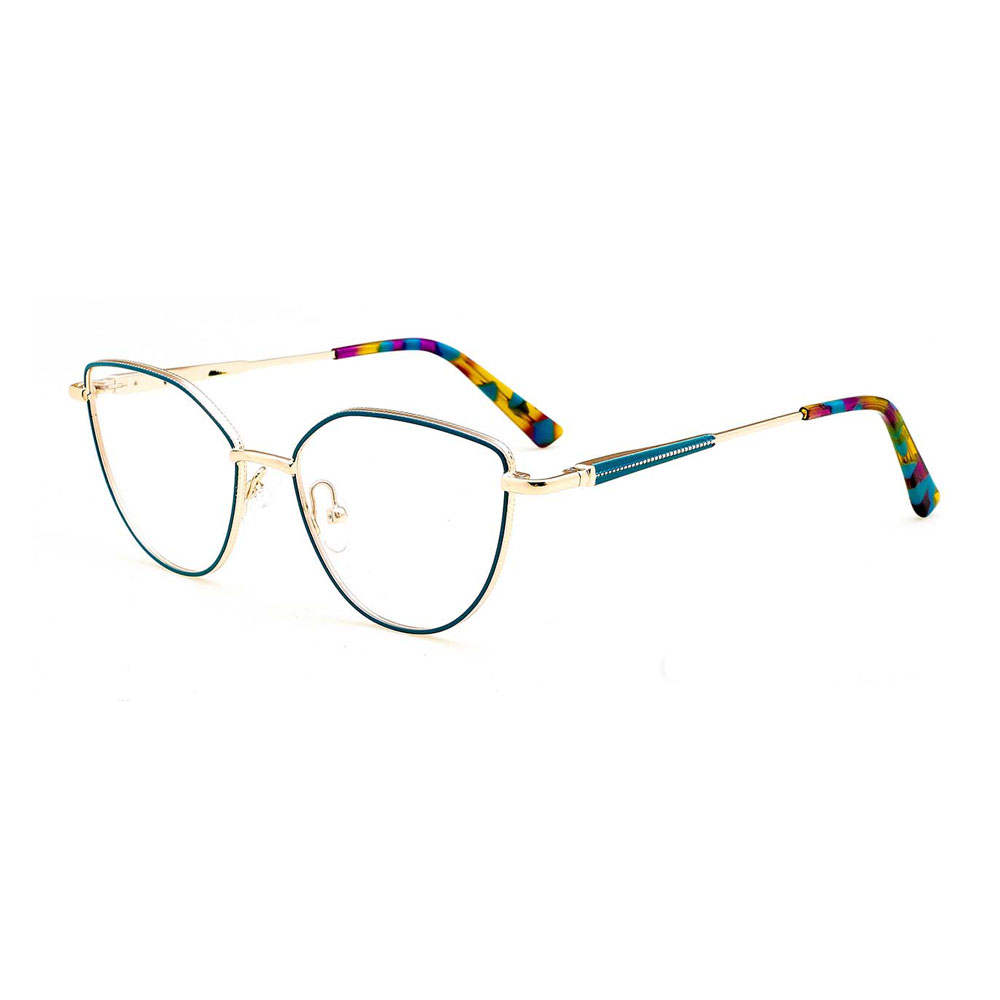 Gd Retro New Style Beautiful Women Metal Optical Frames for Glasses Eyeglasses Frames Metal Eyewear