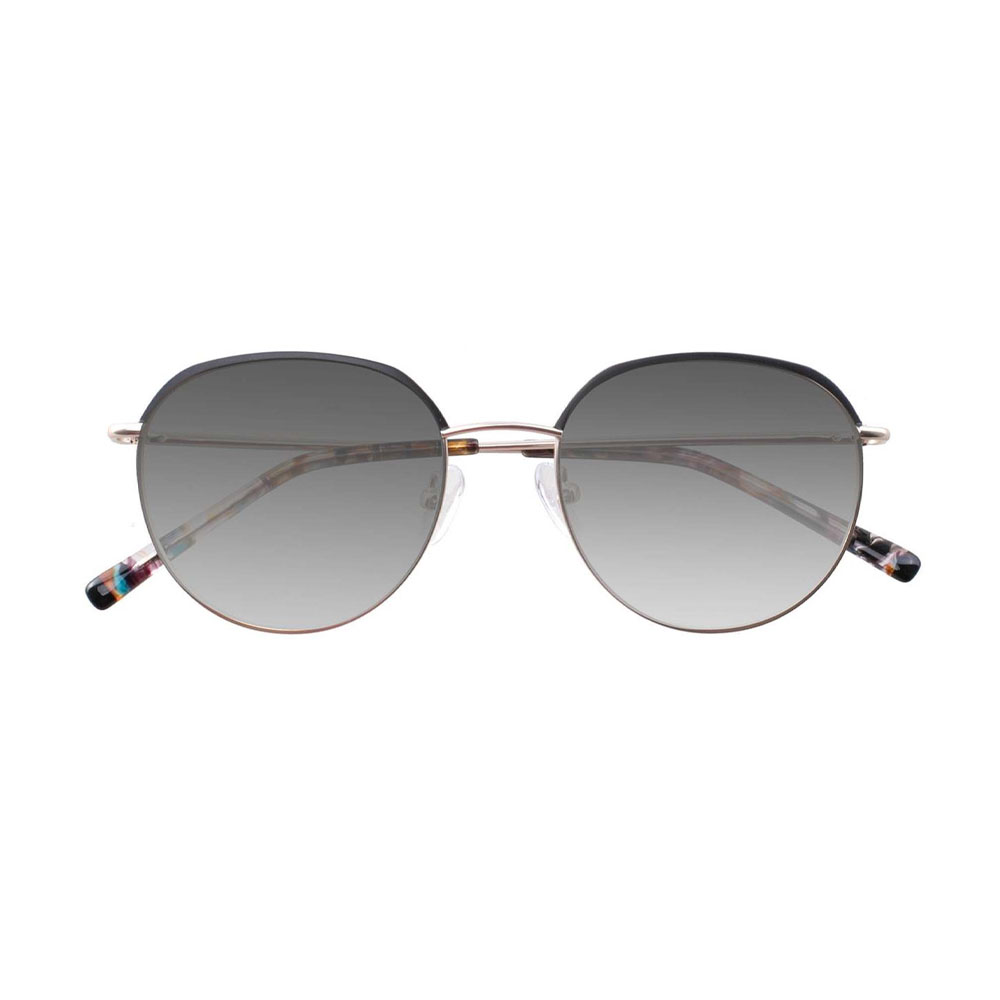 Gd  Beautiful Retro Round  Sunglasses Unisex Metal Sunglasses Unisex Metal Sun Glasses UV400 Anti-UV