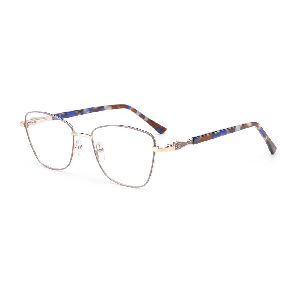Gd  New Arrive Retro Design Women Metal Optical Frames for Glasses Eyeglasses Frames Beautiful Metal Eyewear