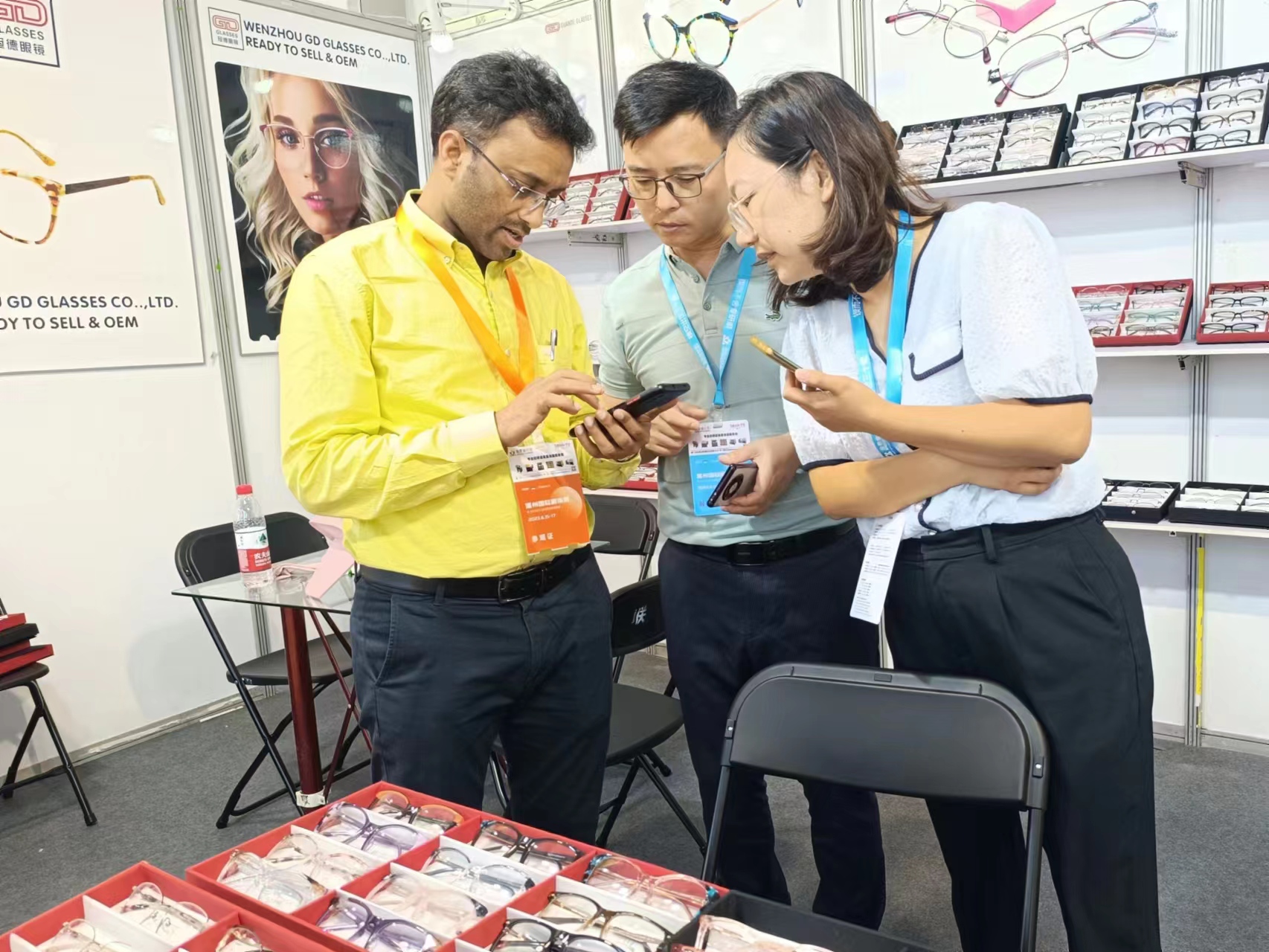 A Fruitful Participation in the Wenzhou Eyewear Exhibition A Bumper Harvest for Our Company