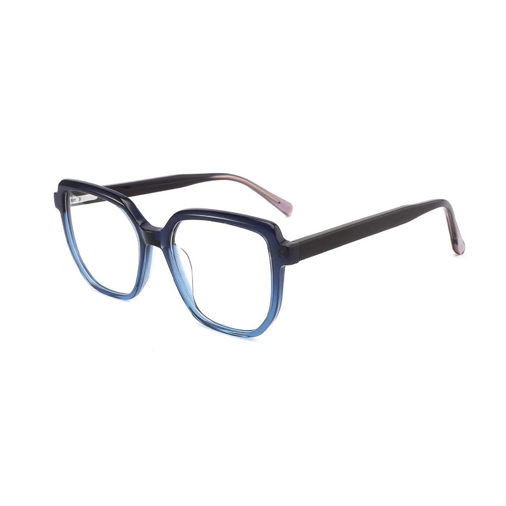 Gd Popular Style Double Color  Acetate Optical Eyewear Spectacle Glasses Frames Eyeglasses Optical Frames