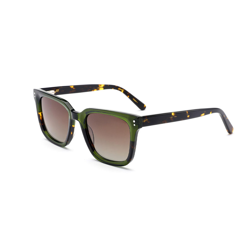 Gd Fashionable Modern Style Acetate Sunglasses Tac Lens Popular Square Sun Glasses