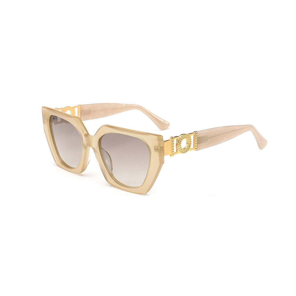 Gd Fashion Italy Design  UV Protection Square Women Men Acetate Sunglasses High Quality Sun Glasses  Men Women Tac Lenses