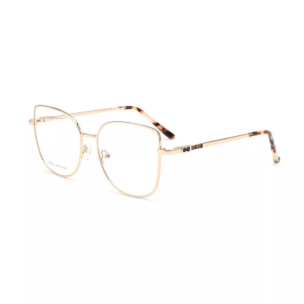 Gd Classic Retro Colorful  Women Metal Optical Frames Stylish Glasses for Women