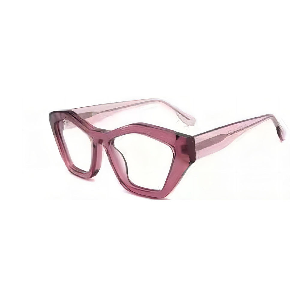 Gd 2023 Hot Big Frames Polygon Optical Frames Acetate Eyeglasses Frames Unisex Eyewear Spectacle Frames Acetate Glasses