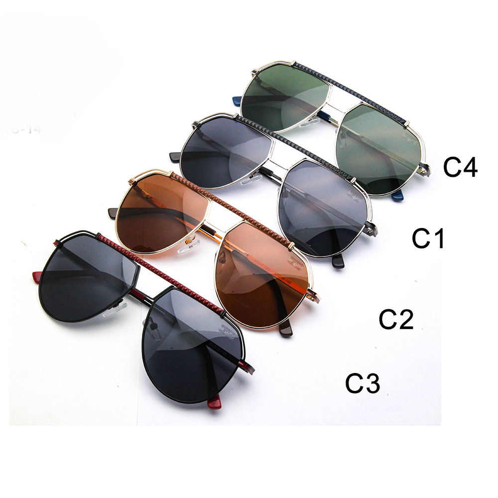 Gd OEM ODM Polarized Fashion Design Metal Sunglasses Customer Logo Sun Glasses