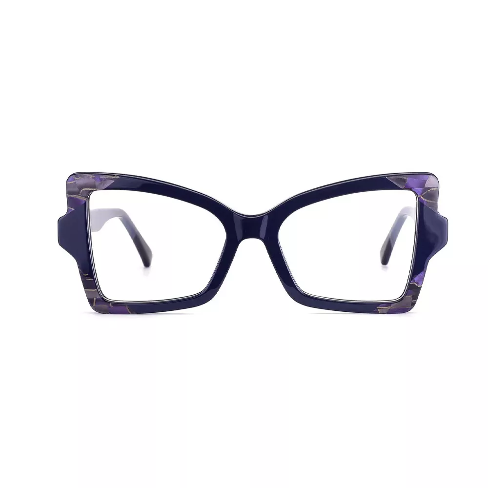 Gd Big Frame Oversize Europe Style  Acetate Optical Frames Women Acetate Eyeglasses Frames