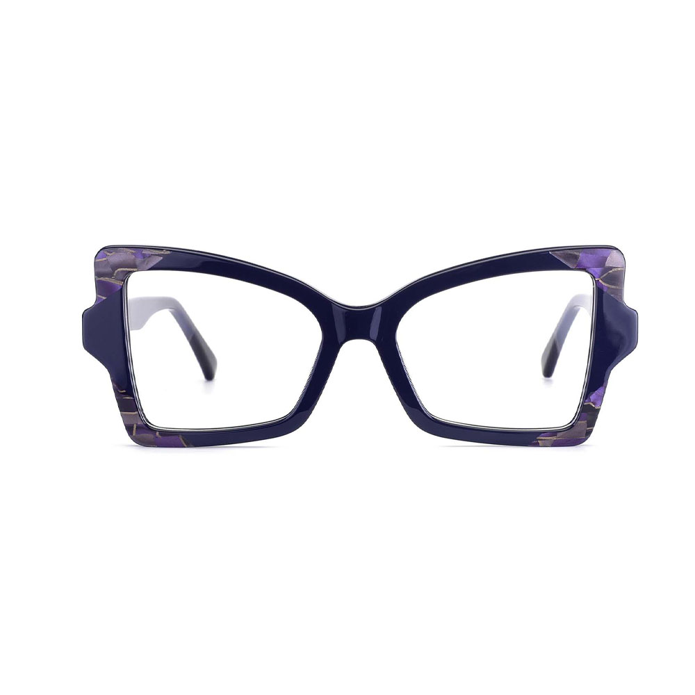 Gd Big Frame Oversize Europe Style  Acetate Optical Frames Women Acetate Eyeglasses Frames