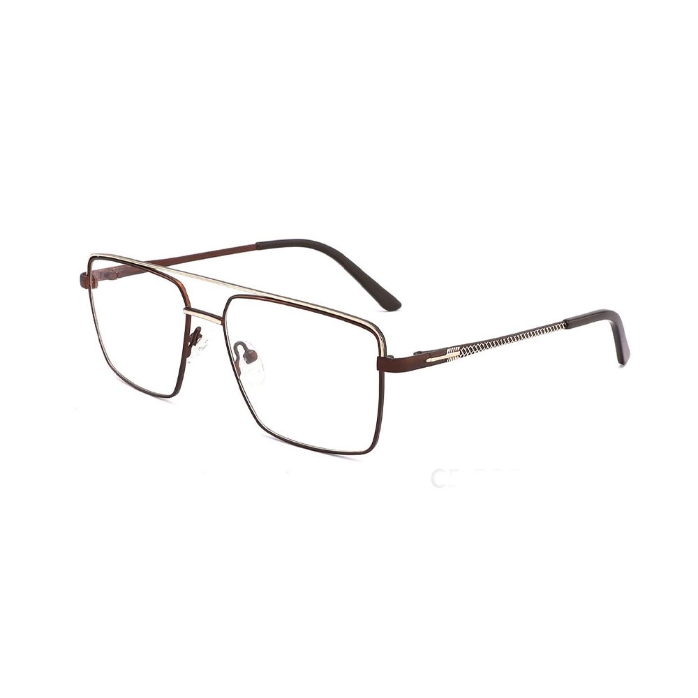 Gd Popular Model Double Color Men Metal Optical Eyeglasses Spectacle Optical Eyeglasses Frames