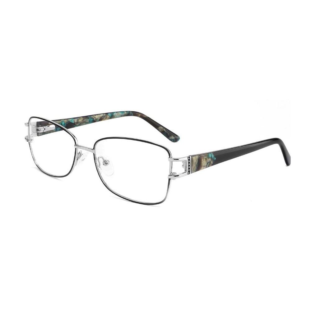 Gd  Luxury Retro Metal Acetate Temples Spring Leg  Ready to Stock Optical Frames  Glasses for Women