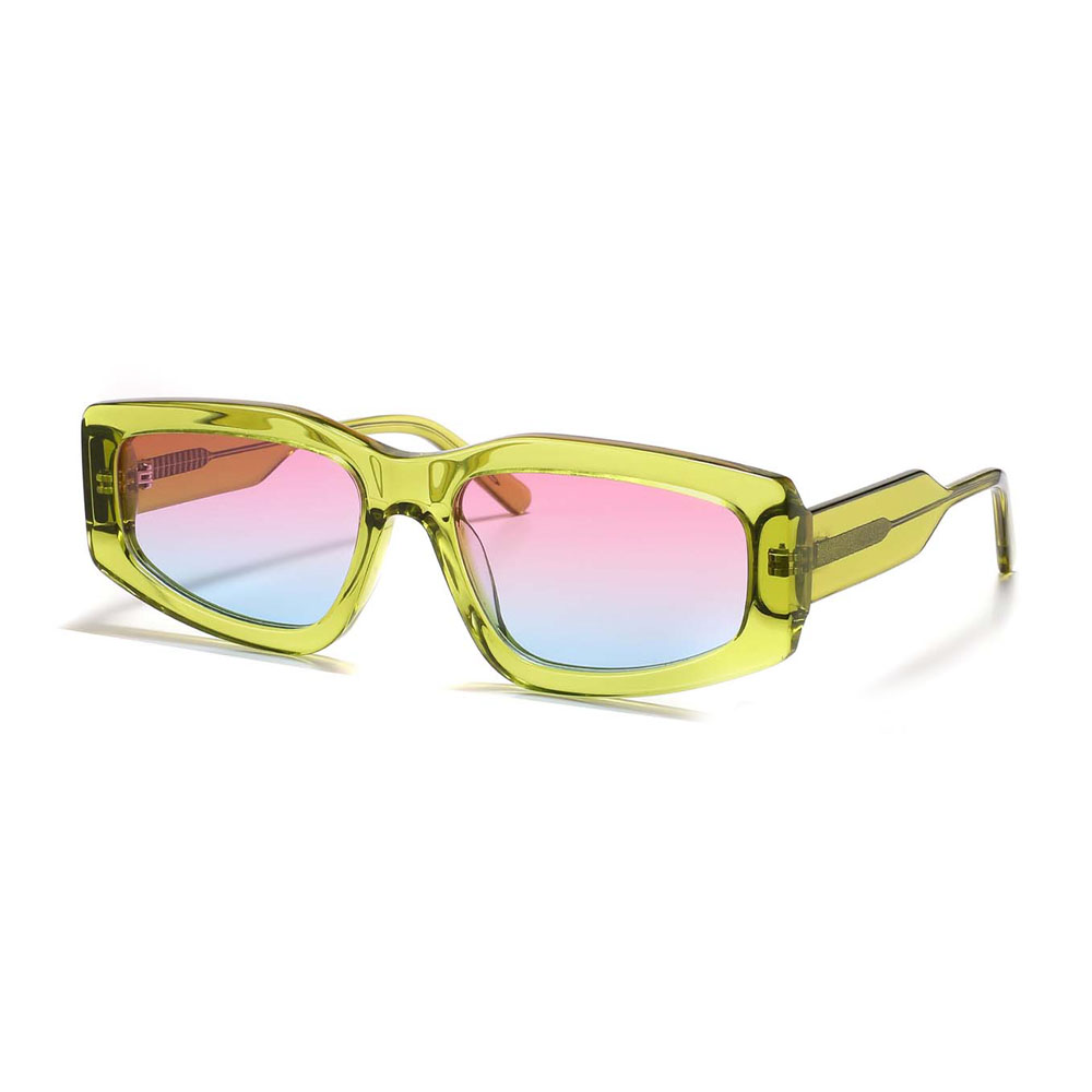 Gd Italy Design Square Photochromic Lenses Acetate Sunglasses Men Women Designer Sun Glasses UV Protection Sun Glasses