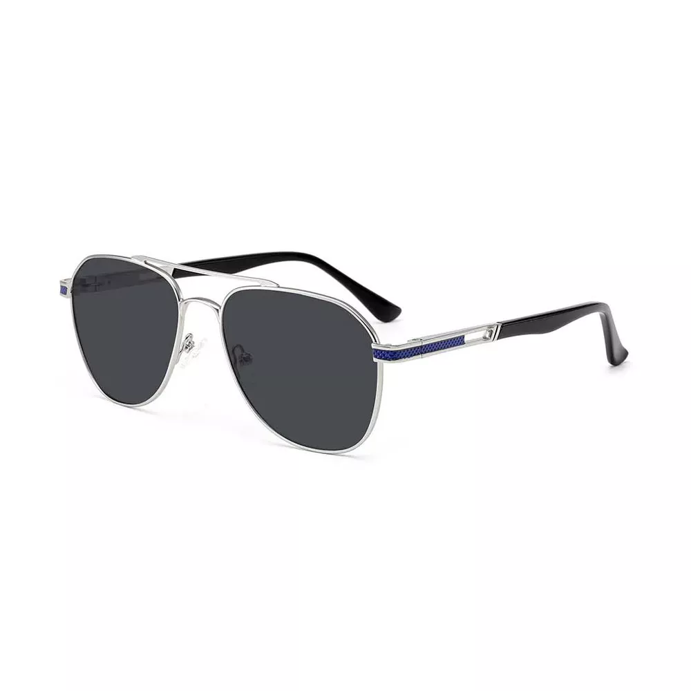 GD Polarized Gold Metal Sunglass Manufacturer Custom Logo Men Smooth Golden Finish Metal Luxury Sunglasses