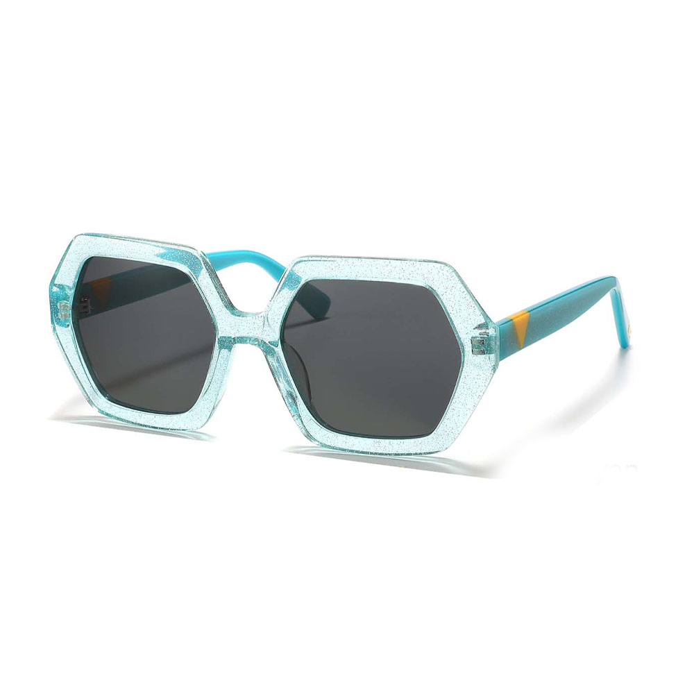 Gd Polarized Popular Style Shinney Colorful Acetate Sunglasses High Quality Sun Glass Designer Men Women Tac Lenses