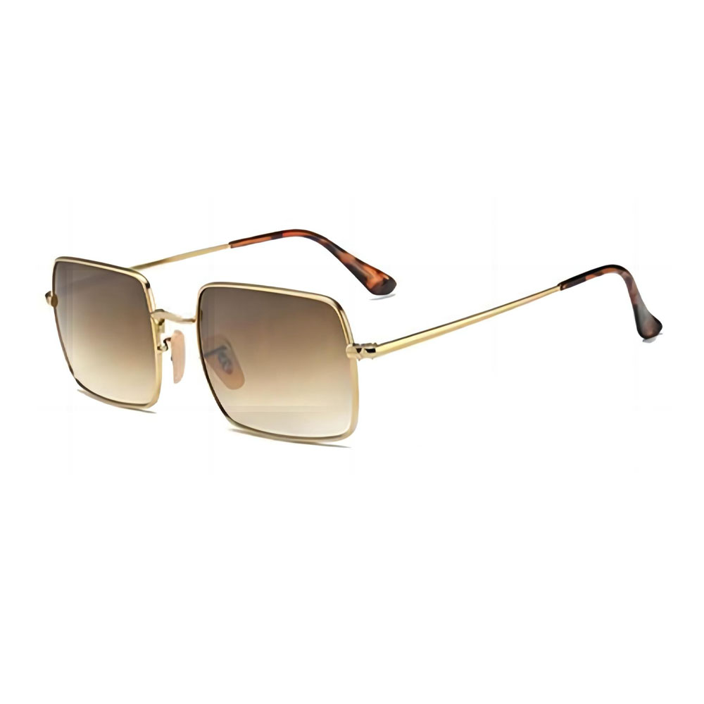 Gd China Factory Color Lens Sunglasses Small Square Sunglasses Unisex Metal Sunglasses Unisex Men Metal Sun Glasses UV400 Anti-UV