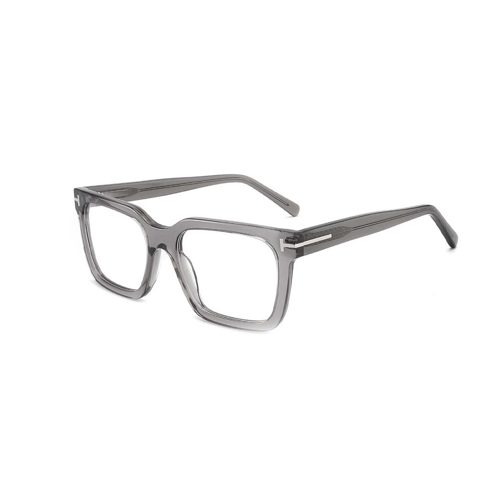 Gd Latest Arrival Exquisite Hot Fashion Grey Acetate Optical Frame Glasses Frames Ready Stock