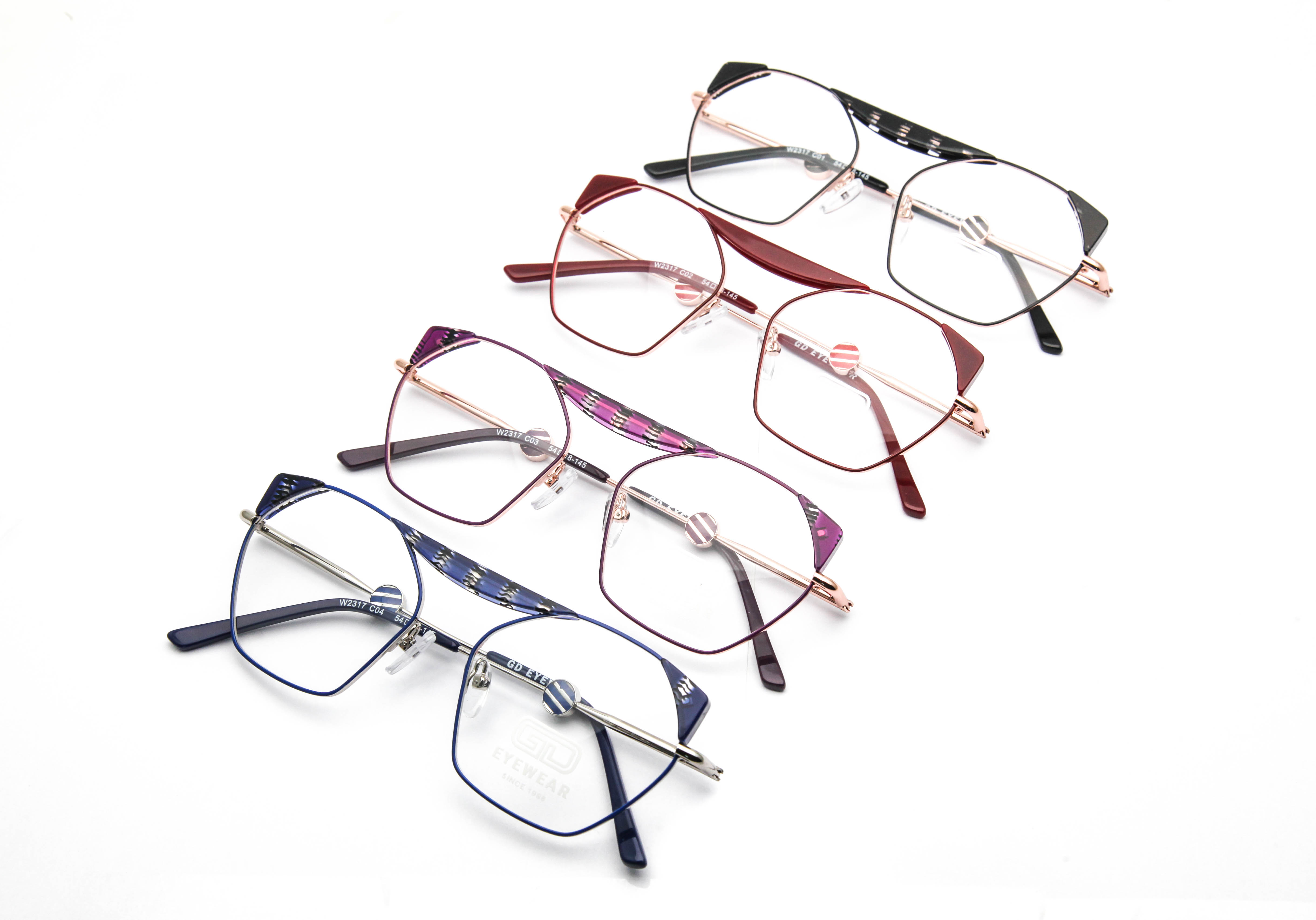 Introducing Our Latest Collection GD Stylish Metal Eyeglasses for Women