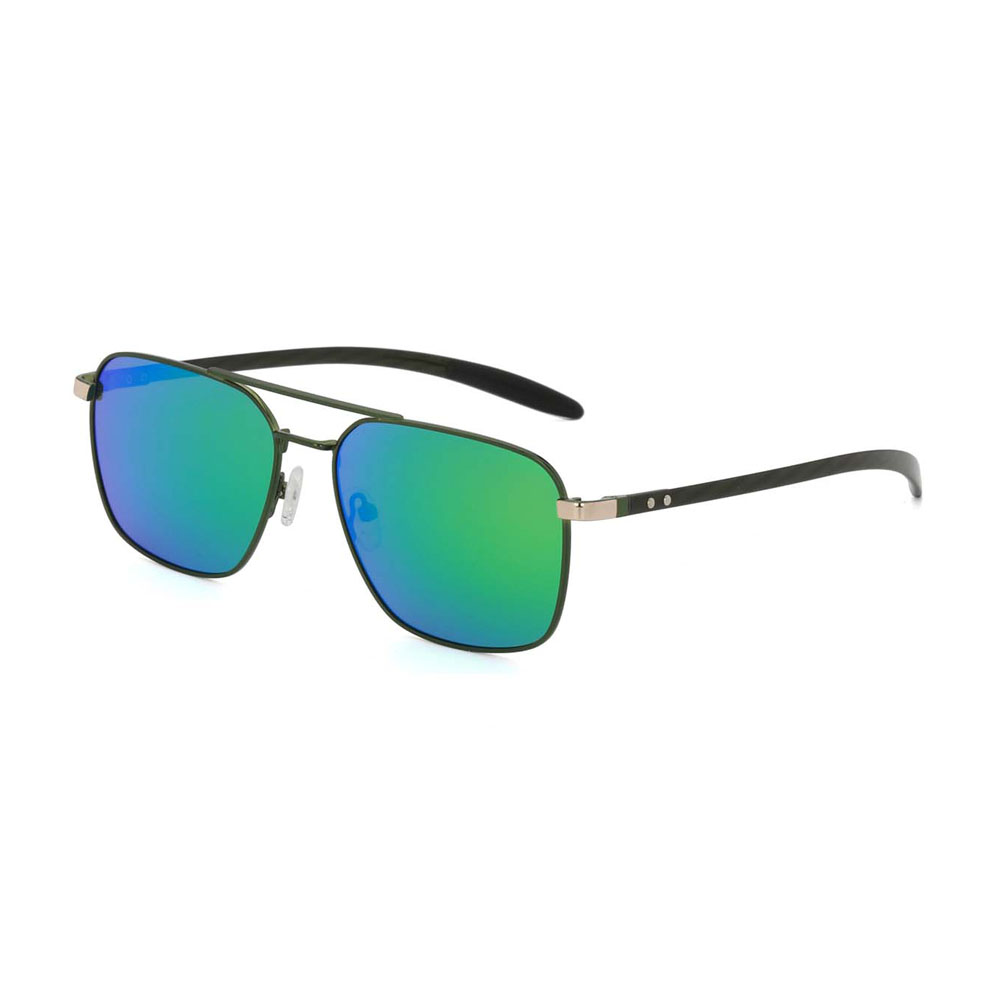 Gd High End Unisex Color Gradient Sunglasses Metal Sunglasses Sun Glasses Tac Polarized Fashion Sunglasses UV400