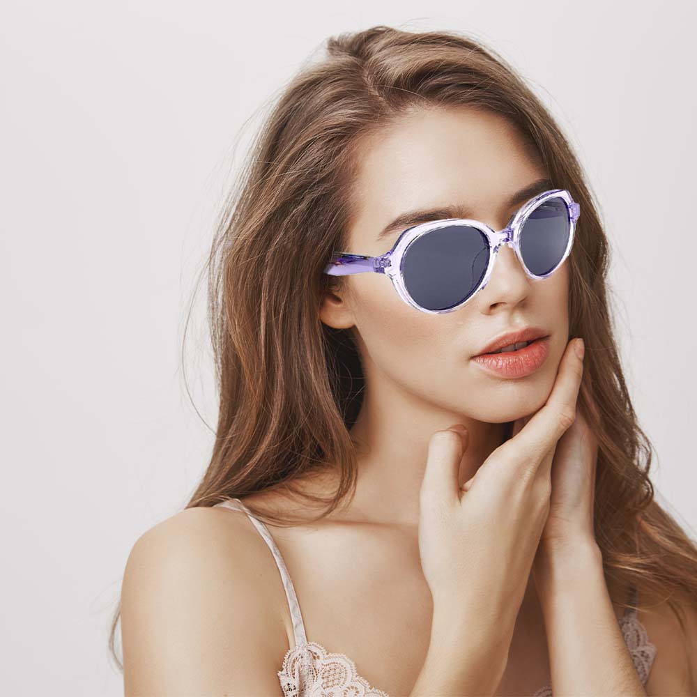 GD New Style Luxury Women Sunglasses Polarized Lenses Trendy Lamination Acetate Sunglasses Frame UV400 Acetate Sunglasses