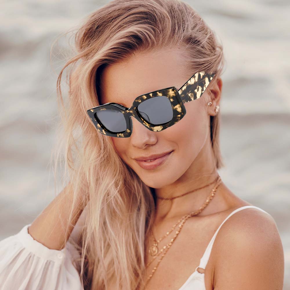 GD  Vintage lentes de sol sunglass factory Acetate Sunglasses Eyewear Women Ladies unisex fashion sunglass