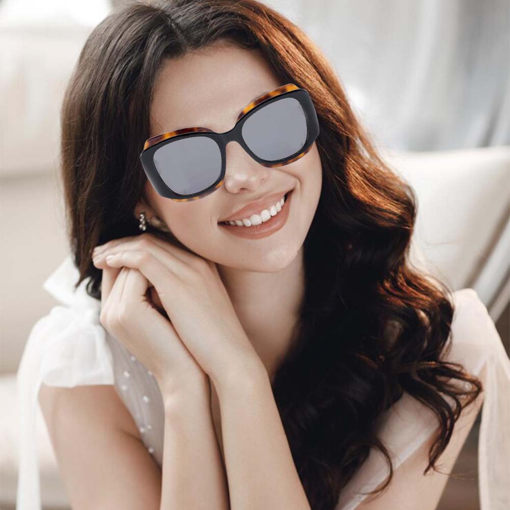 Gd Trendy Polarized Sunglasses Fashion Stereoscopic Sunglasses Unisex Men Acetate Sunglass UV400 Protection Sunglasses