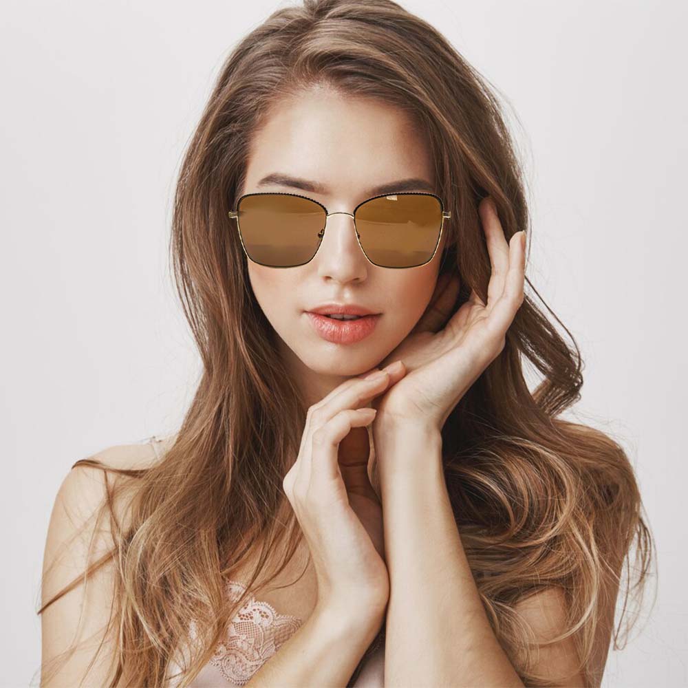 Gd Polarized  Nylon Lenses Metal Sunglasses Custom Logo Unisex designer sunglass in Stock outdoors eyewear glasses