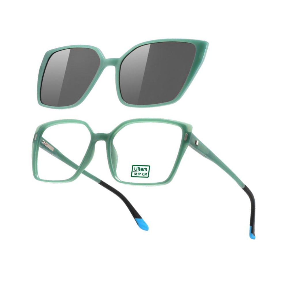 GD 2024 Unisex High End Lightweight Ultem Clip on Sunglass with Original Design Sunglasses