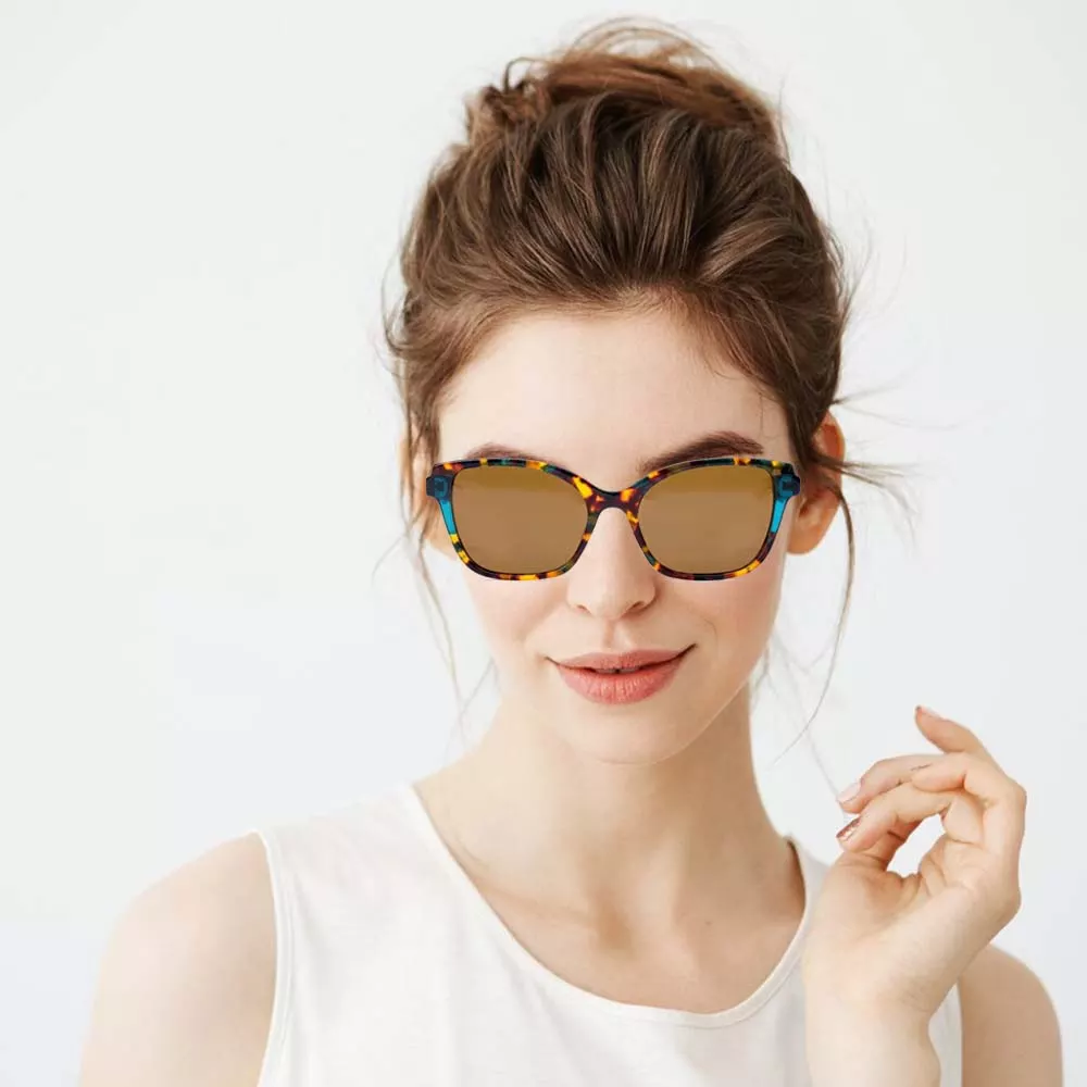 Gd Custom Sunglasses Italy Design Oval Sunglasses Unisex Fashion Lamination Acetate Sunglasses Frame UV400 Protection Fashion Accessories Sun Glasses