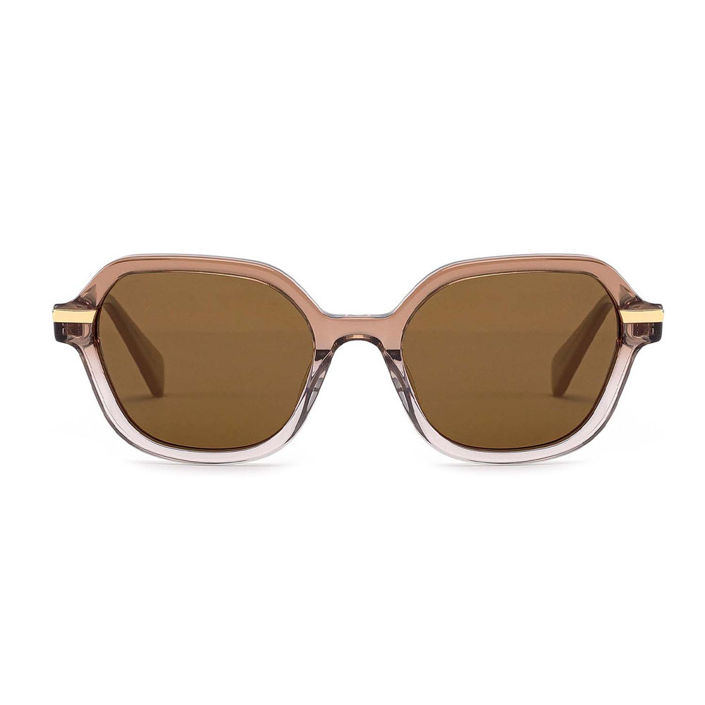GD trendy Design Woman  Polarized Lens  polychrome  rhombus  Acetate  Frame Sunglasses