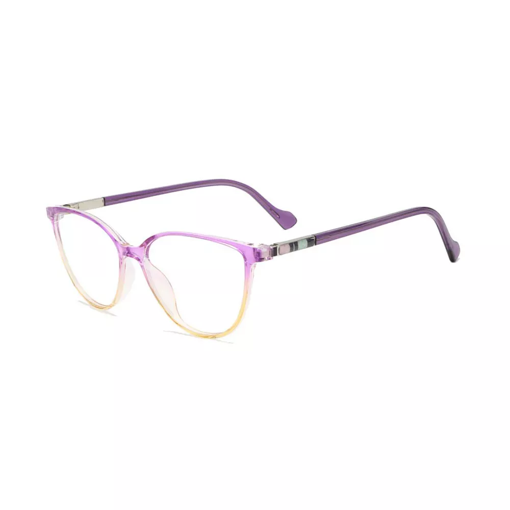 Gd New Arriving  Women Double Color in Stock Women Tr90 Optical Frames Eyeglasses Frames Eyewear Hinge Frame glasses
