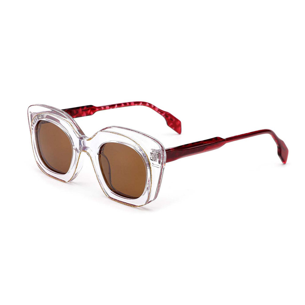 Gd Italy Design Big Frames High End Acetate Sunglasses Women Sunglasses Beautiful UV400 Tac Polarized Sunglasses Brand Glasses Sunglass